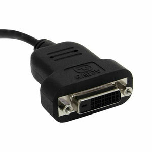 Adapter Mini DisplayPort auf DVI Startech MDP2DVIS Schwarz