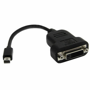 Adapter Mini DisplayPort auf DVI Startech MDP2DVIS Schwarz