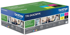Brother TN-243CMYK Original Tonerkartusche Multipack 4-farbig